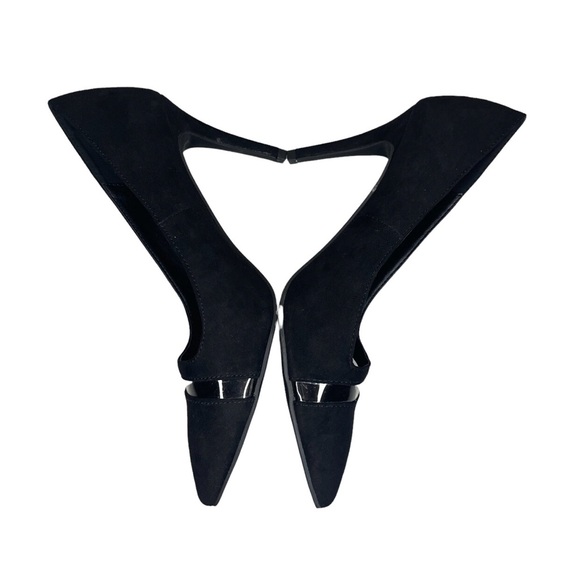 Chinese Laundry Black Rayla Suede Pumps Size 6 (36.5) - Picture 2 of 7